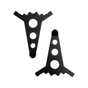 Intellijel 7U Joiner plates (set) Black