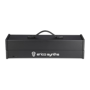 Erica Synths 1x104HP Aluminum Skiff Case with Lid (EU plug)