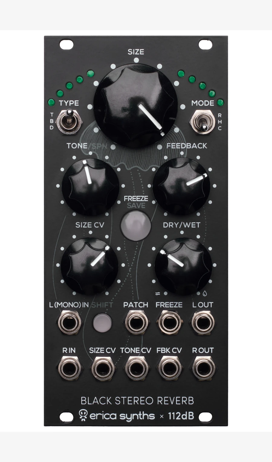 Erica Synths Black Stereo Reverb