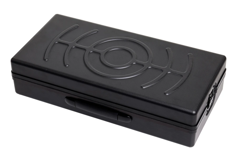 Erica Synths 2x104HP Carbon Fiber Travel Case with Lid (EU plug)