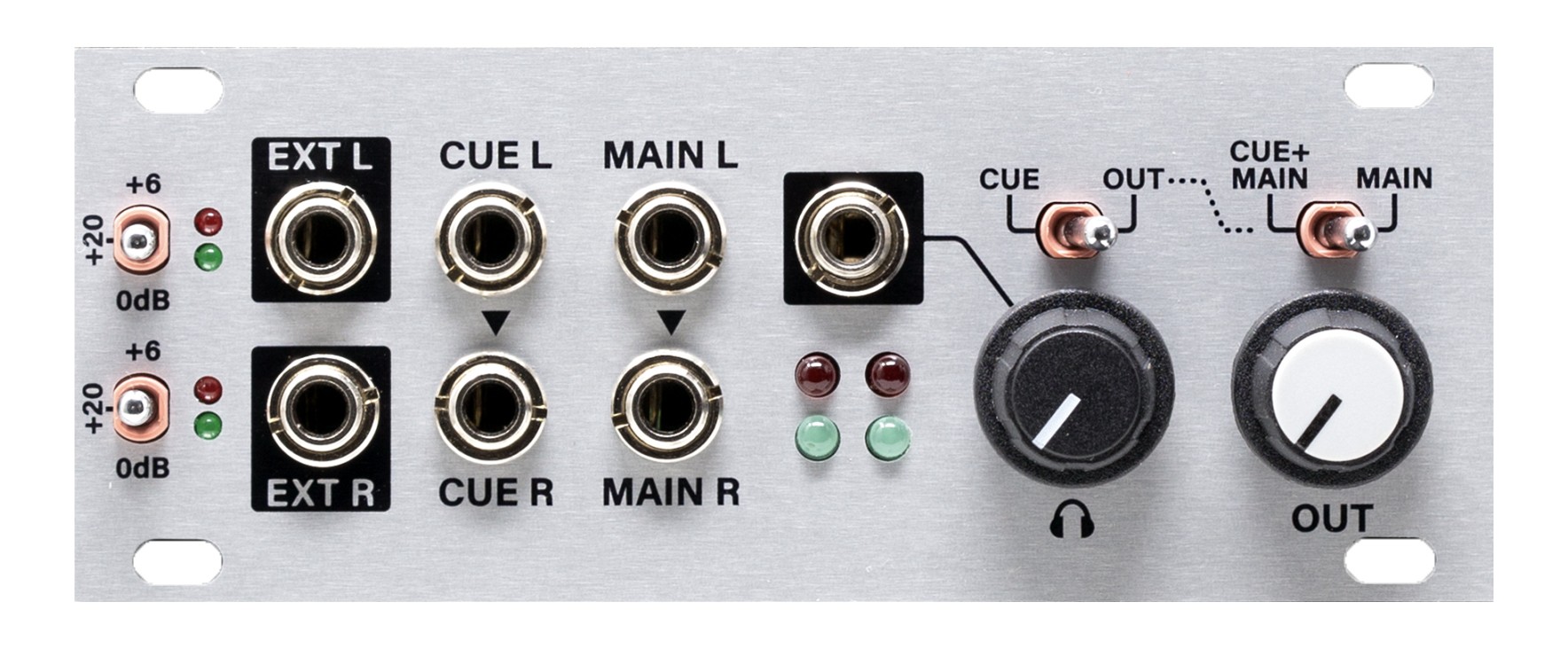 Intellijel Stereo I/O 1U line out + phones - Milk Audio Store