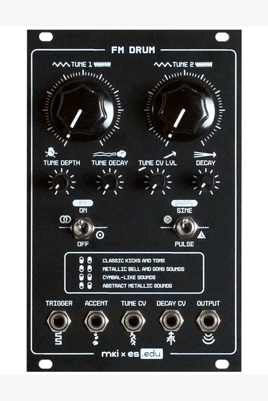 Erica Synths EDU DIY FM Drum