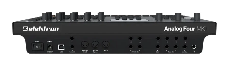 ELEKTRON Analog Four MKII (Black)