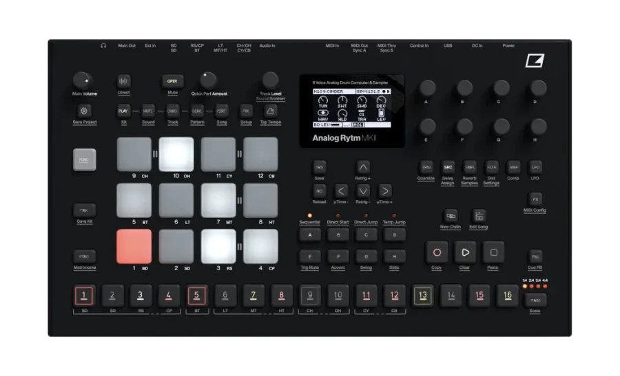 ELEKTRON Analog Rytm MKII (Black)