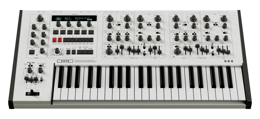 UDO Audio DMNO Keyboard white  (8-voice, 2-part multitimbral)