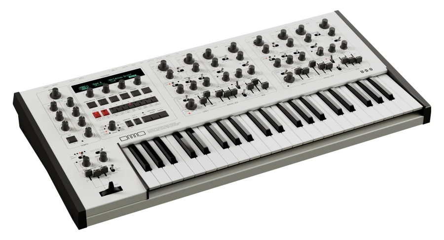 UDO Audio DMNO Keyboard white  (8-voice, 2-part multitimbral)