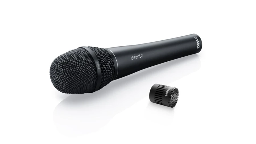 DPA d:facto 4018VL Linear Supercardioid Mic, Wired Handle, Black