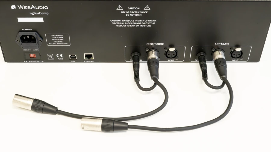 WesAudio ngBusComp feedback adapter