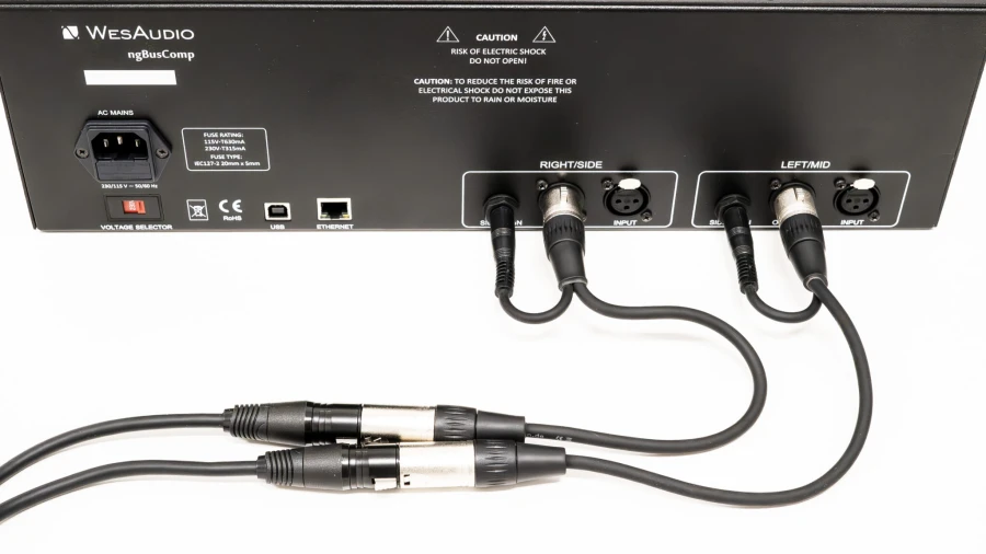 WesAudio ngBusComp feedback adapter