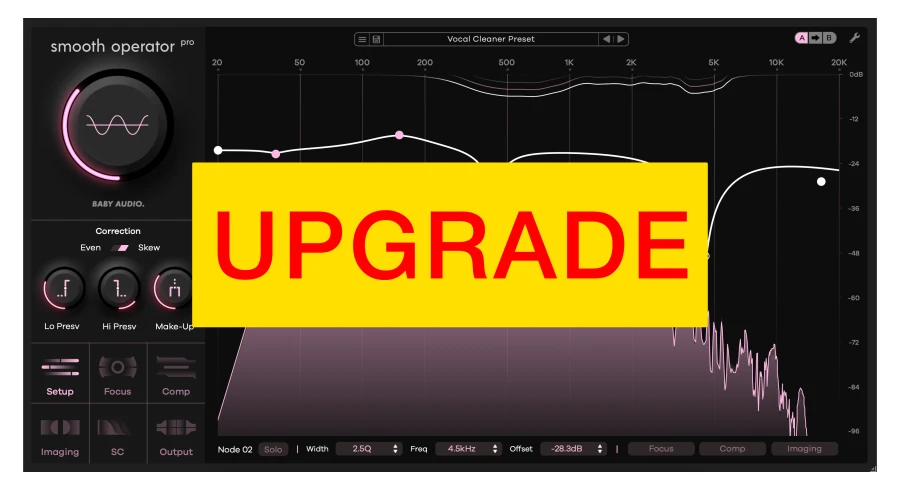 Baby Audio Smooth Operator Pro Upgrade