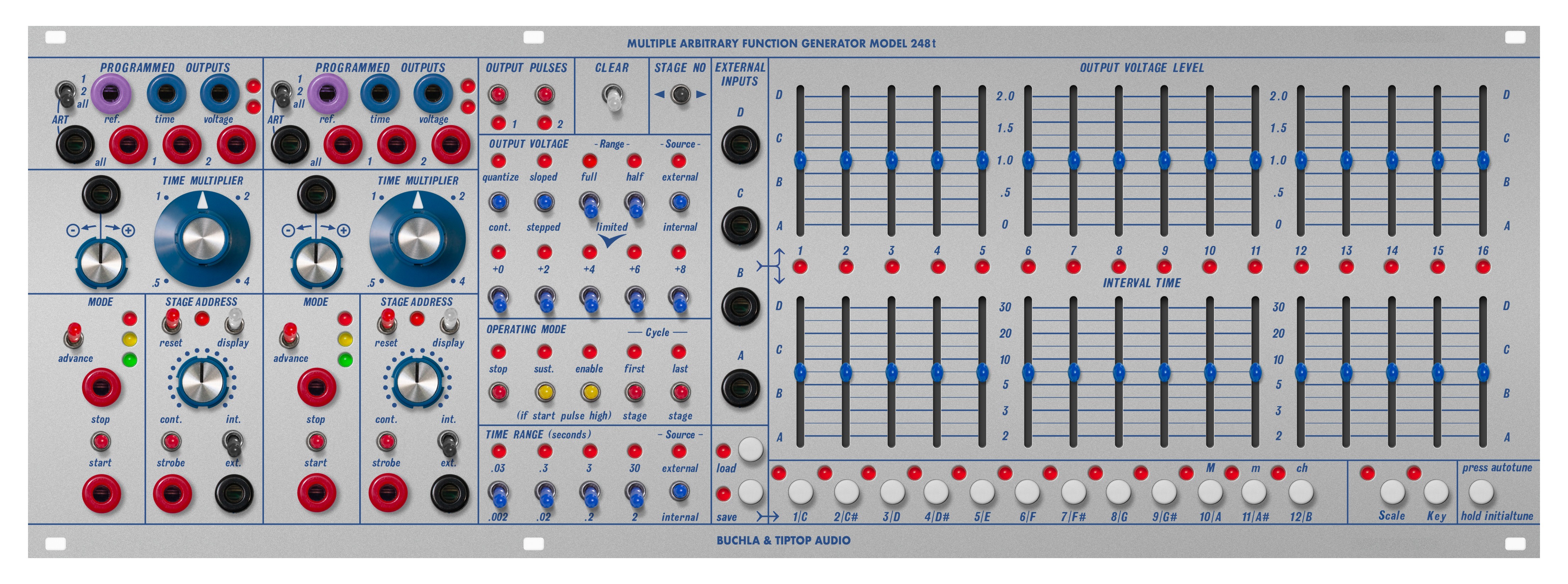 TipTop Buchla 248t MARF módulo Eurorack - Milk Audio Store