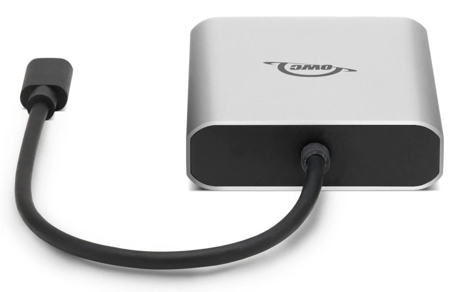 OWC OWC USB-C Dual HDMI 4K Display Adapter with DisplayLink for Apple silicon M1, M2, M3, and M4 Macs (No Power Pass-Through)