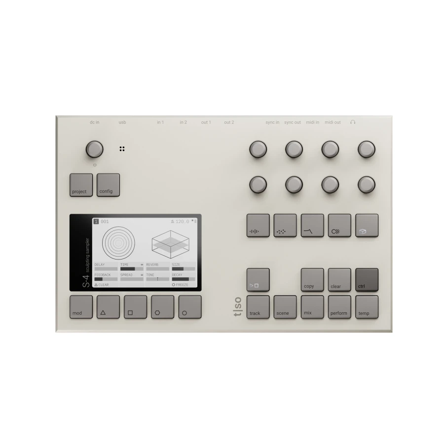 Torso Electronics S4 white sculpting sampler