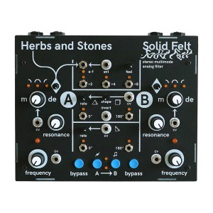 Herbs and Stones Solid Felt