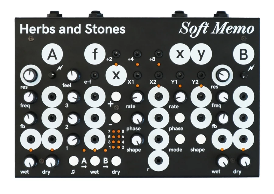 Herbs and Stones Soft Memo