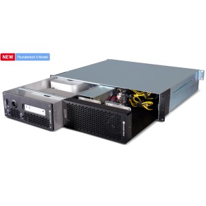 Sonnettech xMac mini (2024+) 2U Rackmount System / Echo IIDV Thunderbolt 5 Module