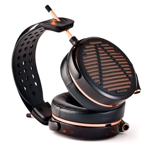Audeze LCD-5s Copper open-back headphones Acetate ring w/combo cable