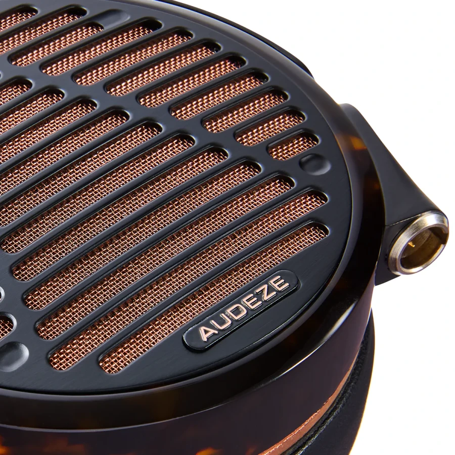 Audeze LCD-5s Copper open-back headphones Acetate ring w/combo cable