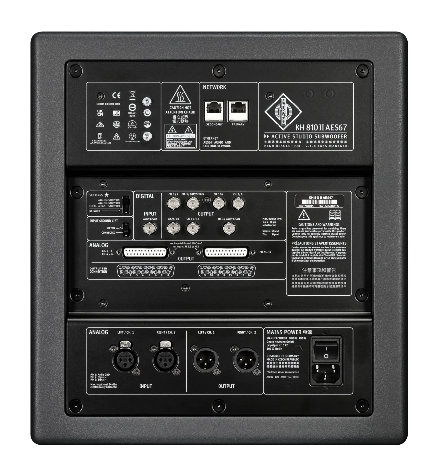 Neumann KH 810 II AES67