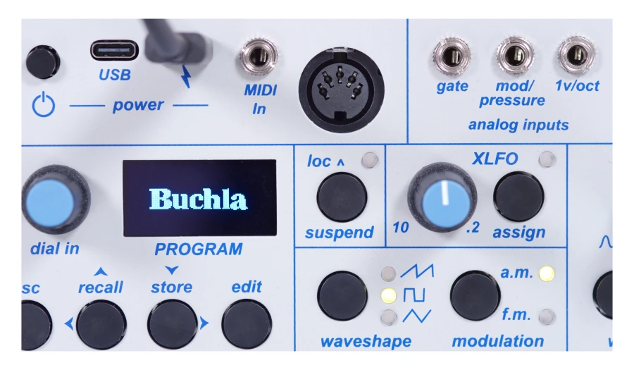 Buchla Ziggy Analog Desktop Synthesizer