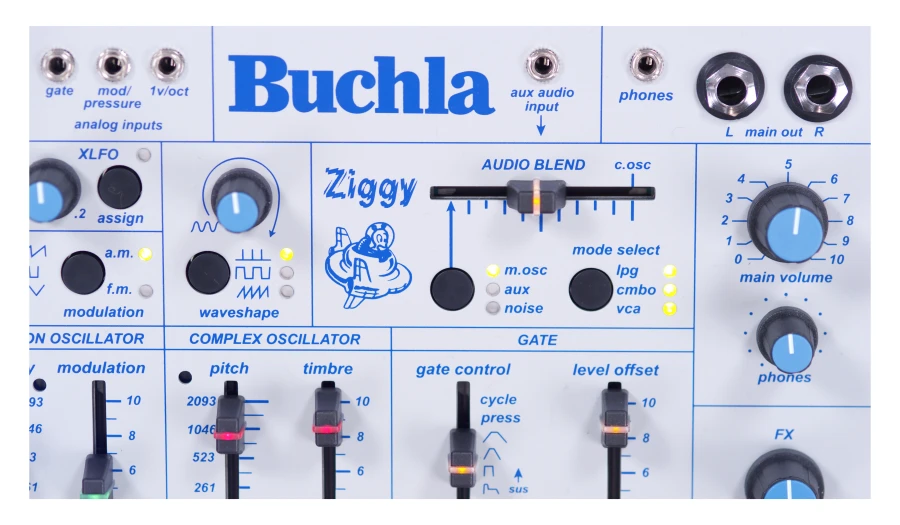Buchla Ziggy Analog Desktop Synthesizer
