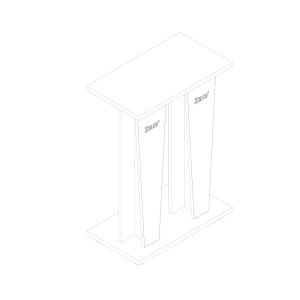 Zaor Croce Stand 36 DUO - Black/Black (B-Stock)