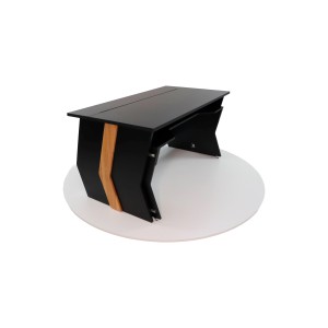 Zaor MIZA FLOW DESK BLACK OAK