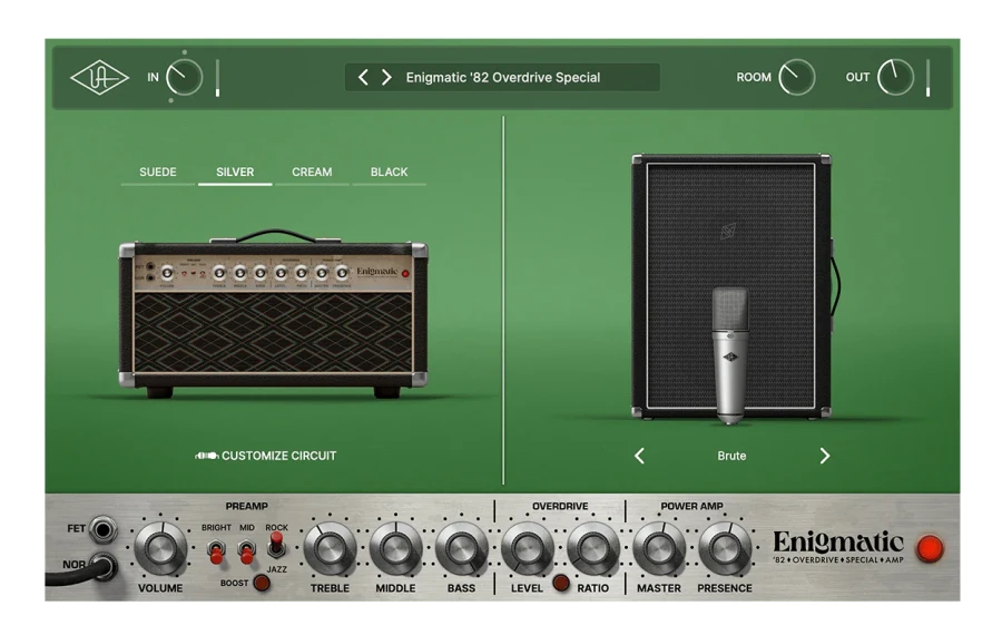 UNIVERSAL AUDIO UAD Enigmatic '82 Overdrive Special Amp