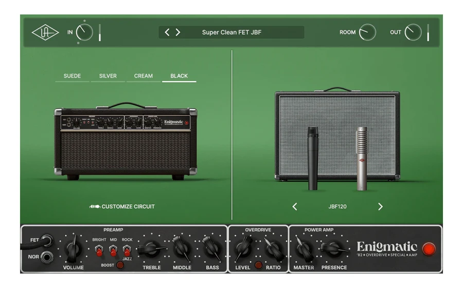UNIVERSAL AUDIO UAD Enigmatic '82 Overdrive Special Amp