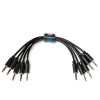 Milk Eurorack Cable Pack 15cm Black
