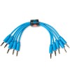 Milk Eurorack Cable Pack 15cm Blue