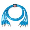 Milk Eurorack Cable Pack 60cm Blue