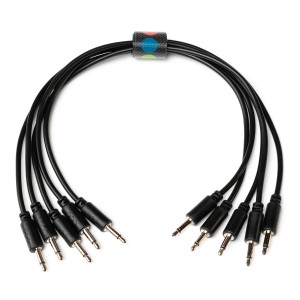 Milk Eurorack Cable Pack 30cm Black