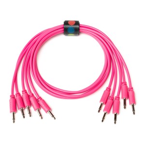Milk Eurorack Cable Pack 100cm Pink