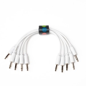 Milk Eurorack Cable Pack 15cm White