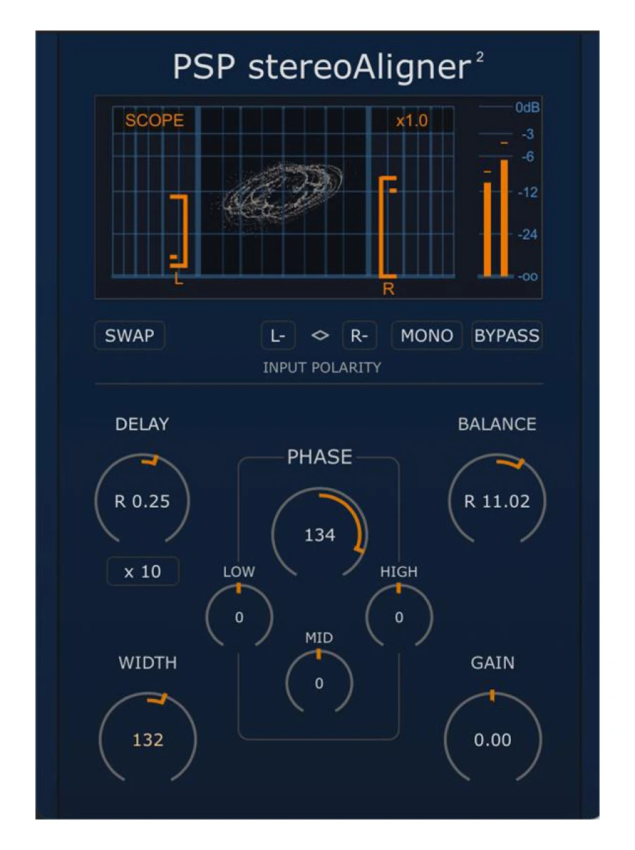 PSP AUDIOWARE PSP StereoAligner2