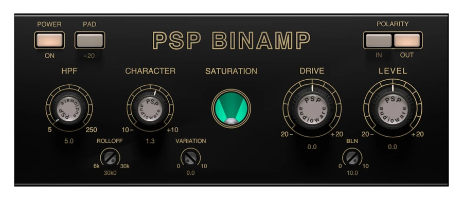PSP AUDIOWARE PSP BinAmp