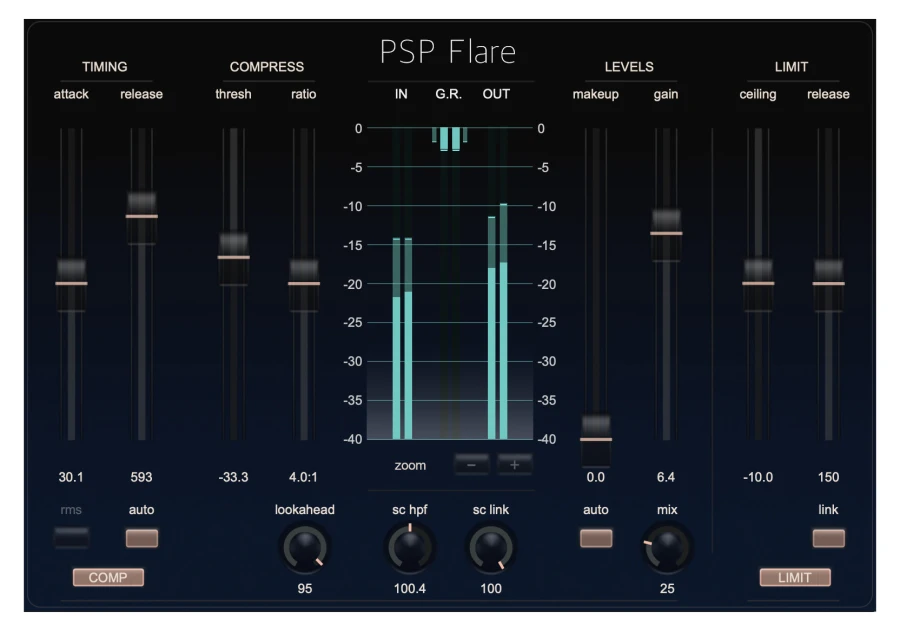 PSP AUDIOWARE PSP Flare