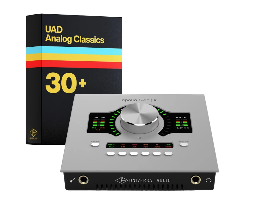 UNIVERSAL AUDIO Apollo Twin X Quad Gen 2 AC Analog Classics