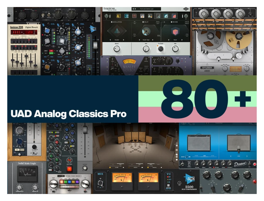 UNIVERSAL AUDIO Apollo X6 Gen 2 AC Pro Analog Classics Pro