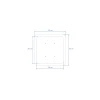 Buso Audio Speaker Stand White/White