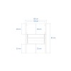 Buso Audio Modular Single White/Beech