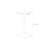 Buso Audio Speaker Stand Rise Black/Beech (Single)