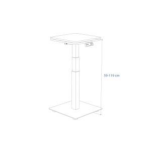 Buso Audio Speaker Stand Rise Black/Beech (Single)
