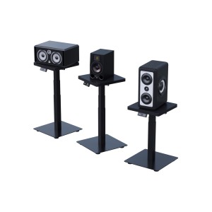 Buso Audio Speaker Stand Rise Black/Beech (Single)