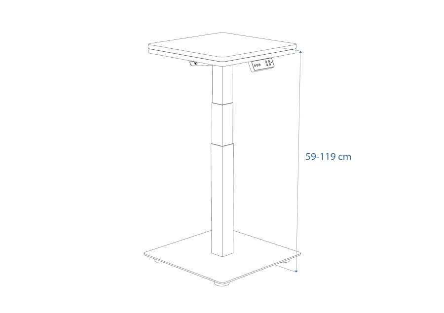 Buso Audio Speaker Stand Rise Black/Black (Triple)