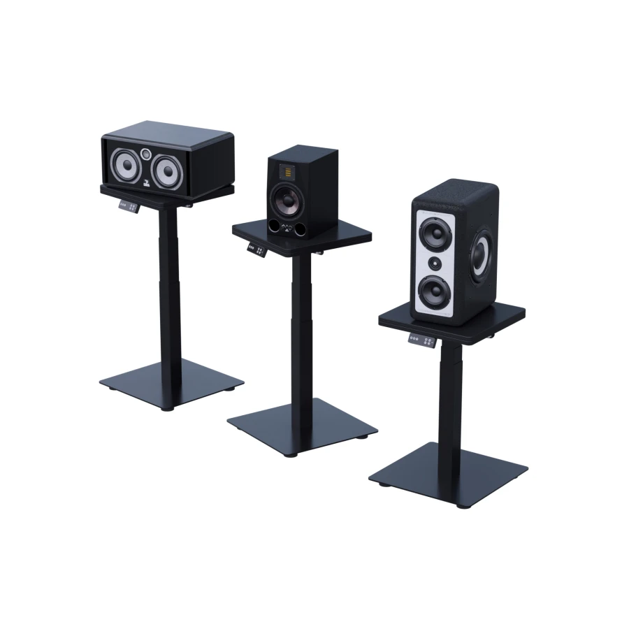 Buso Audio Speaker Stand Rise Black/Cherry (Double)