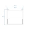 Buso Audio Rack & Go White