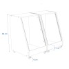 Buso Audio Rack & Roll Double White