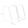 Buso Audio Rack & Roll Double White